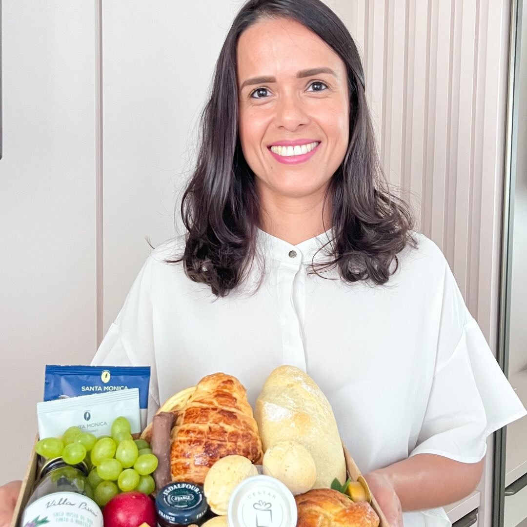 Camila, responsável pela Cestar Cestas Especiais